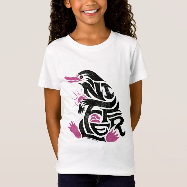 Camiseta Gráfico de Tipografia NIFFLER™ (Frente)