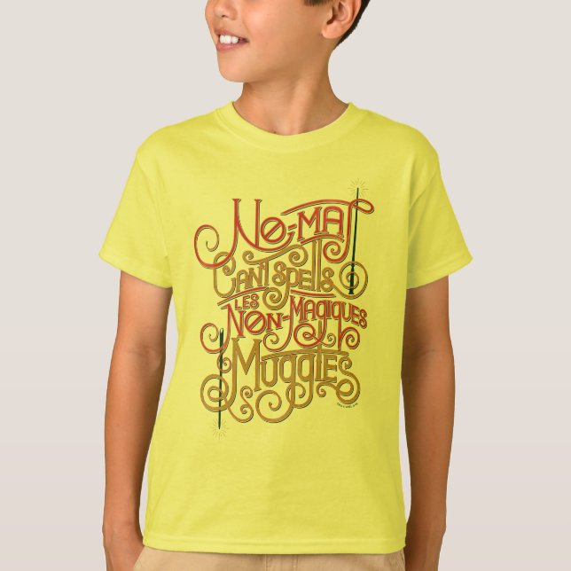 Camiseta Gráfico de traduções localizadas do MUGLE™ (Frente)