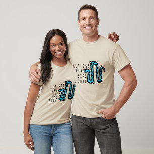 Camiseta Gráfico de vamos assustador