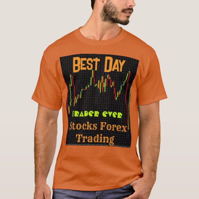 Camiseta Gráfico de Velas Personalizado Forex Melhor Negoci (Frente)