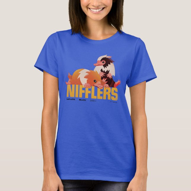Camiseta Gráfico de Vintagem de Nifflers (Frente)