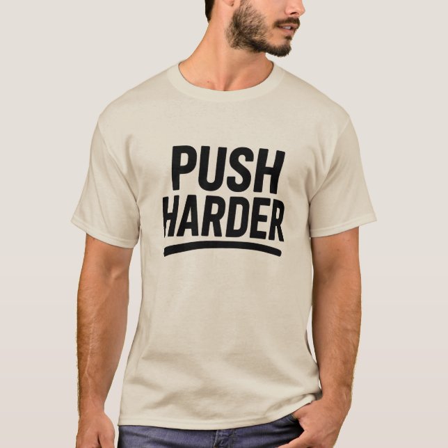 Camiseta Gráfico de Visto de Suor Motivacional (Frente)