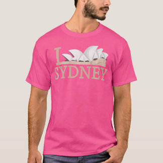 Camiseta Gráfico Divertido Adoro Sydney Opera House Travele