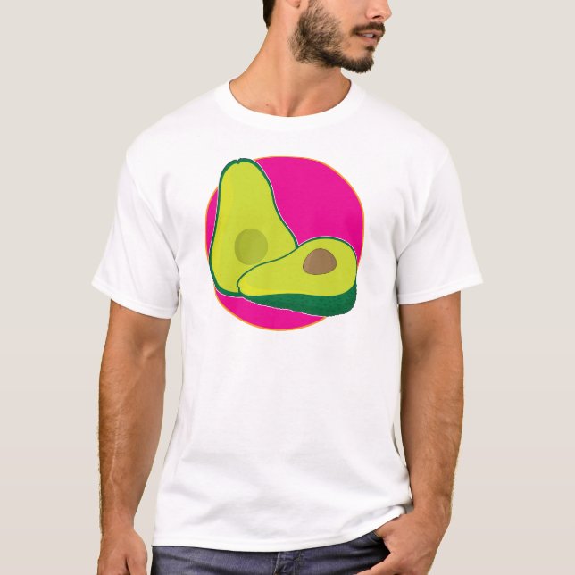 Camiseta Gráfico do abacate (Frente)