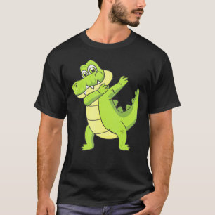 Camiseta Gráfico do Alligador de Discagem