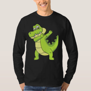 Camiseta Gráfico do Alligador de Discagem
