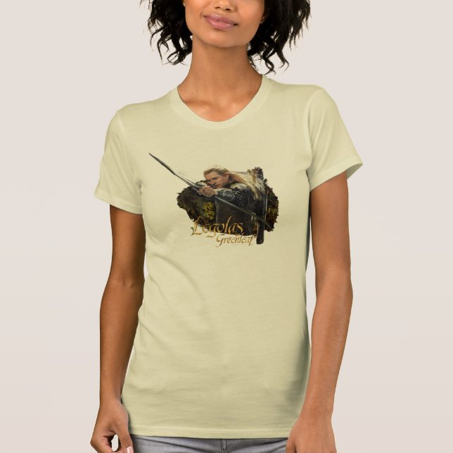 Camiseta Gráfico do Arco de Desenho LEGOLAS GREENLEAF™ (Frente)