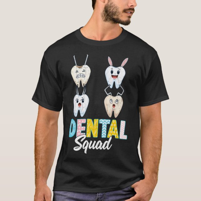 Camiseta Gráfico do Assistente de Dentista Ortodontista da  (Frente)