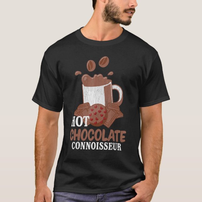 Camiseta Gráfico do comedor de Comidas Connoisseur de Choco (Frente)