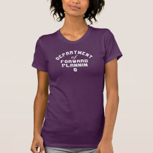 Camiseta Gráfico do Departamento de Planejamento Encaminha