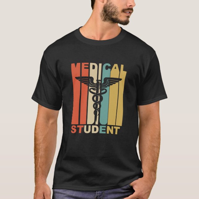 Camiseta Gráfico do estudante da Faculdade de Medicina do (Frente)