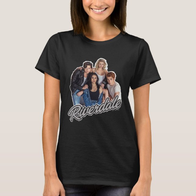 Camiseta Gráfico do Grupo Riverdale Retro (Frente)