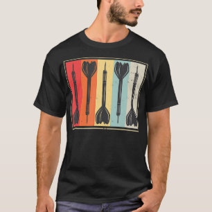 Camiseta Gráfico do Jogador de Arte Descartado do Vintage D