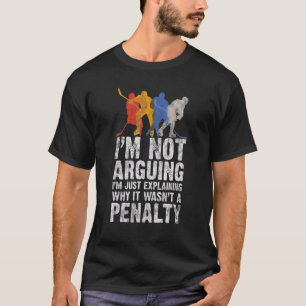 Camiseta Gráfico do jogo desportivo do jogador de hóquei
