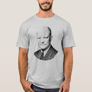 Camiseta Gráfico do presidente Dwight Eisenhower