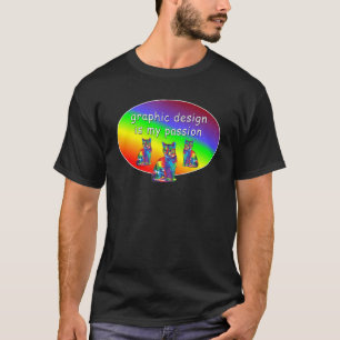 Camiseta Gráfico É Minha Ideia De Designer Gráfico De Paixã