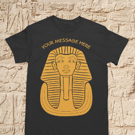 Camiseta Gráfico Egípcio Antigo do Rei Tut Tutankhamen