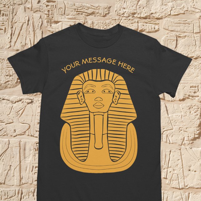 Camiseta Gráfico Egípcio Antigo do Rei Tut Tutankhamen (Criador carregado)