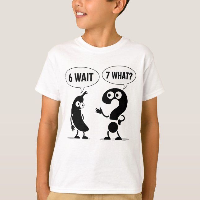 Camiseta Gráfico engraçado de banana 67 Seis Sete Meme  (Frente)