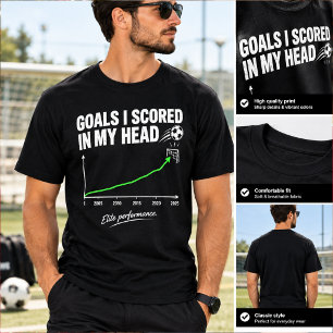 Camiseta Gráfico engraçado de futebol