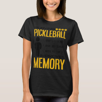 Camiseta Gráfico Engraçado de Pickleball para Homens e Mulh