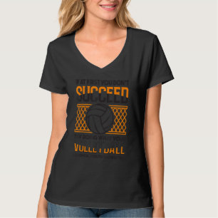 Camiseta Gráfico Engraçado De Voleibol Masculino