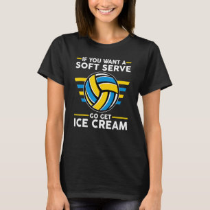 Camiseta Gráfico Engraçado De Voleibol Masculino