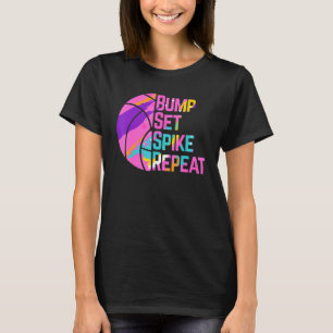Camiseta Gráfico Engraçado De Voleibol Masculino
