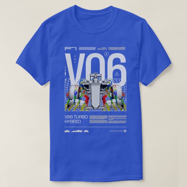 Camiseta Gráfico F1 Aero (Frente do Design)