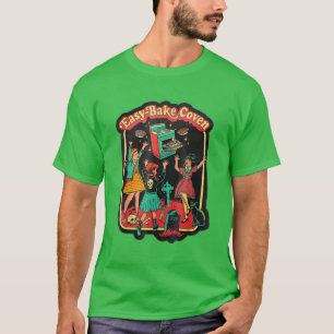 Camiseta Gráfico Fácil de Fazer Coven Witch Funny Halloween
