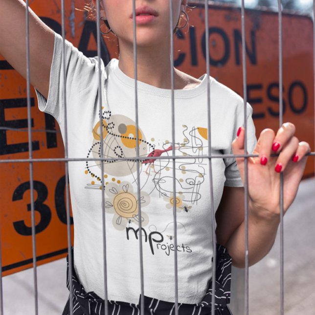 Camiseta Gráfico feliz (Criador carregado)