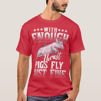 Camiseta Gráfico Funny Pig Lover Para Mulheres Homens Crian
