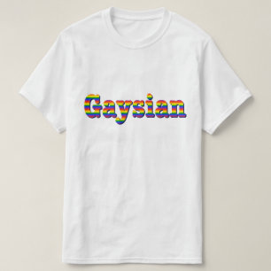 Camiseta Gráfico Gaysian