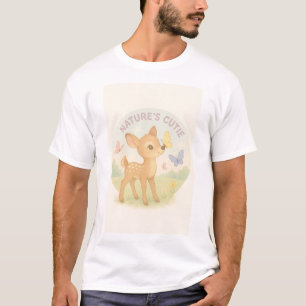 Camiseta Gráfico infantil. Belo estilo de desenho animado,