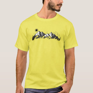 Camiseta gráfico Montanhas