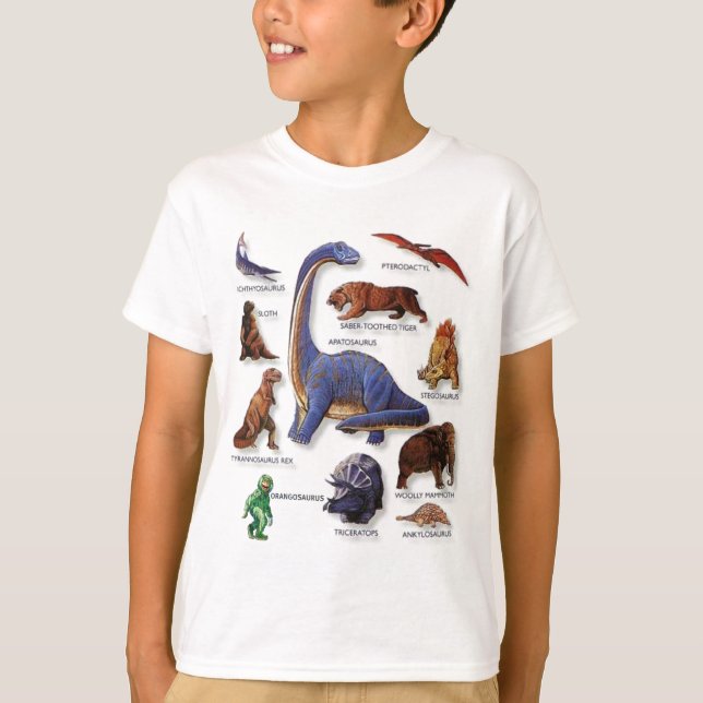 CAMISETA GRÁFICO ORANGOSAURUS (Frente)