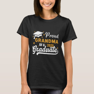 CAMISETA GRÁFICO ORGULHOSO DE UMA CLASSE DE FORMANDOS 2025 