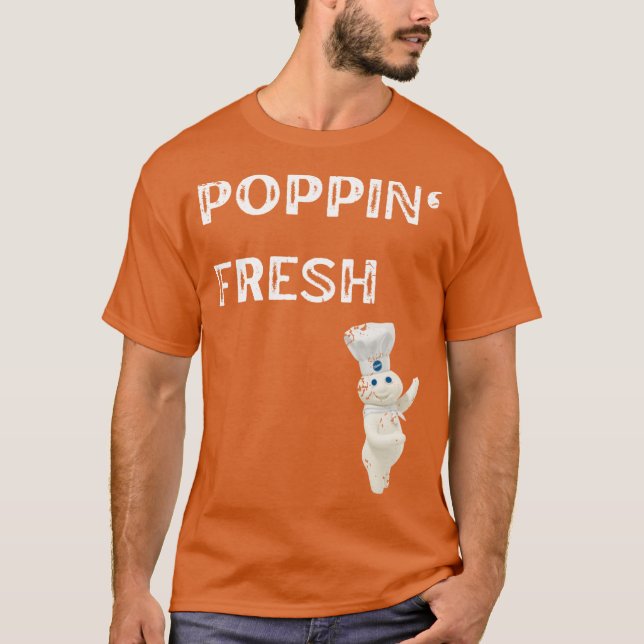 Camiseta Gráfico Poppin Fresca Pillsbury Doughboy (Frente)