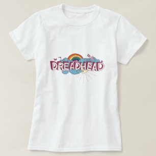 Camiseta Gráfico Psicodélico Retro Dreadhead