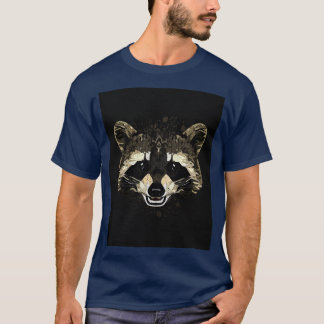 Camiseta Gráfico Raccoon