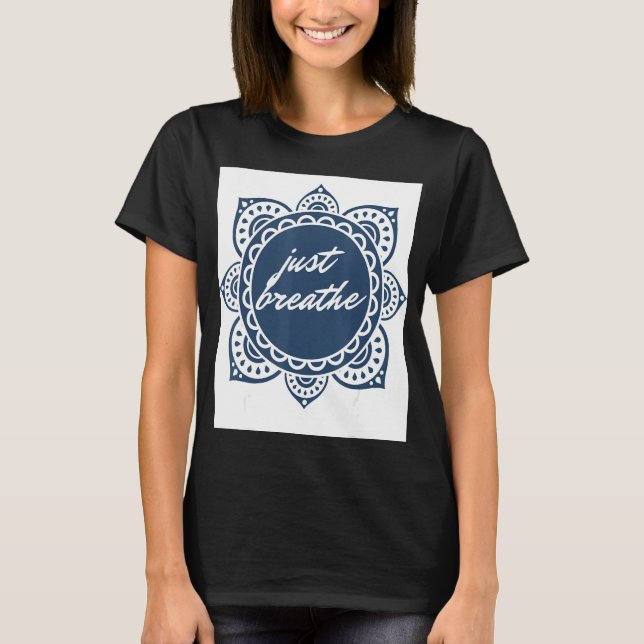 Camiseta Gráfico Respirar (Frente)