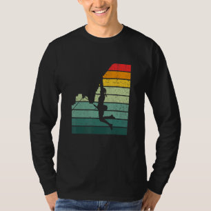 Camiseta Gráfico Retro de Escalada Bouldering Escalador de 