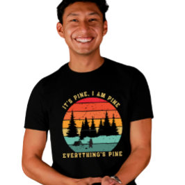 Camiseta Gráfico retrô dos anos 70 pôr do sol Camping Mochi