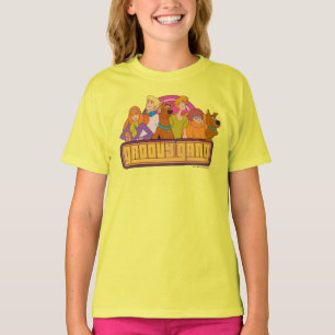 Camiseta "Gráfico retro dos desenhos animados do grupo
