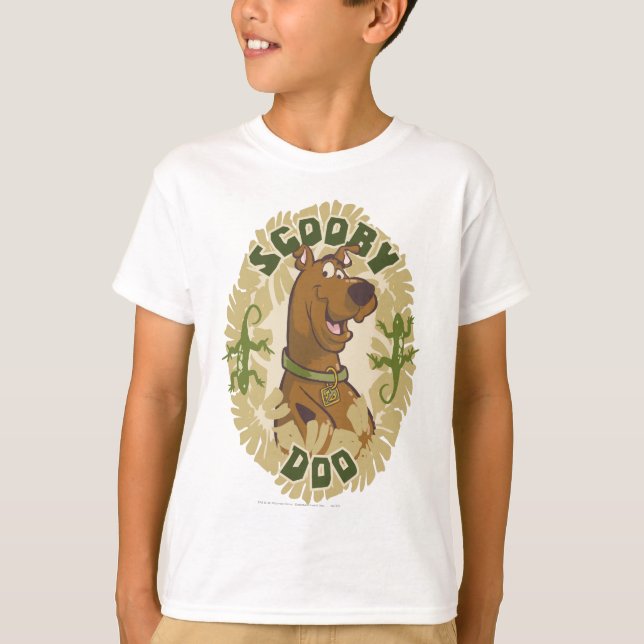 Camiseta Gráfico Scooby-Doo Safari (Frente)