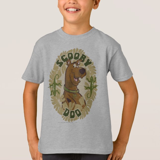 Camiseta Gráfico Scooby-Doo Safari (Frente)