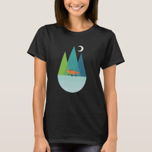 Camiseta Gráfico sem rosca Andy Westface Walk Sozinho