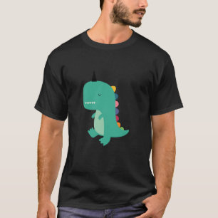 Camiseta Gráfico sem rosca de Andy Westface Dinocorn