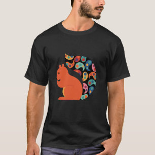 Camiseta Gráfico sem rosca de Esquilo Andy Westface Paisley