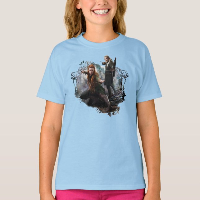 Camiseta Gráfico TAURIEL™ e LEGOLAS GREENLEAF™ (Frente)